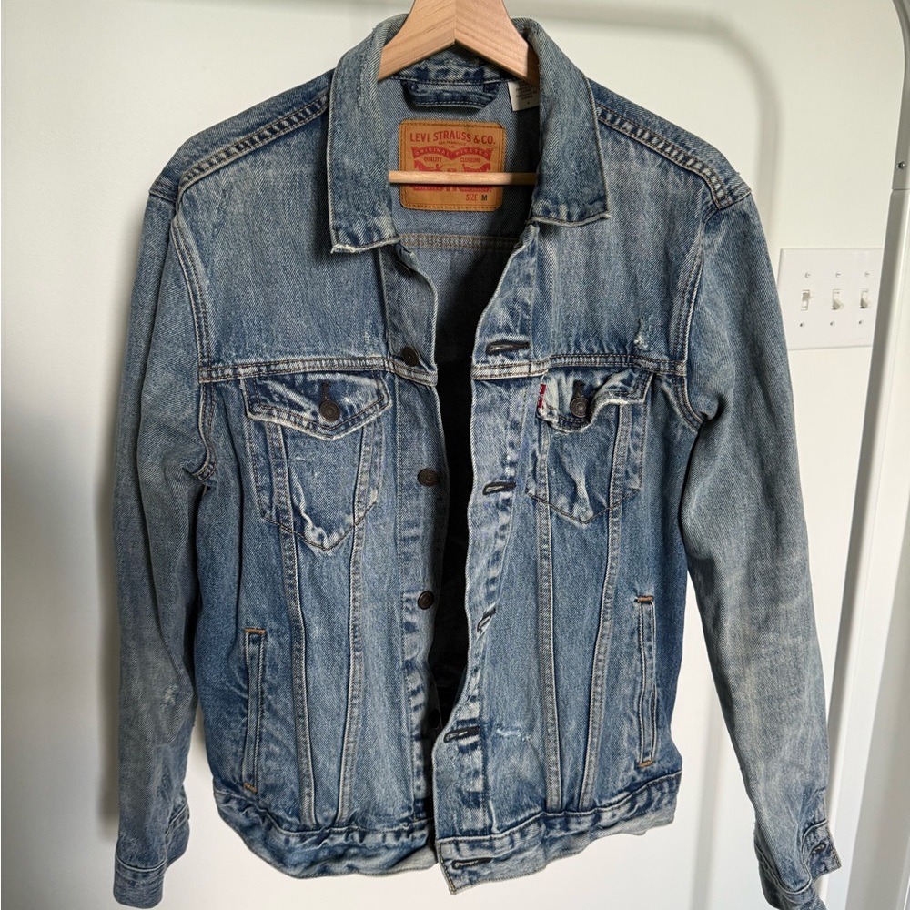 Levi's Blue Lightweight Shirt Jacket Classic Design